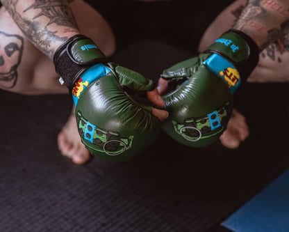 “Let’s Bang” Hybrid MMA Gloves